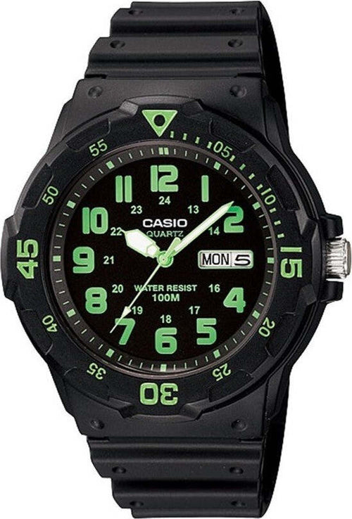 Orologio Da Polso Casio Mrw-200h-3bvef Analogico Uomo Sportivo Nero Verde Moda/Uomo/Orologi/Orologi da polso Trade Shop italia - Napoli, Commerciovirtuoso.it
