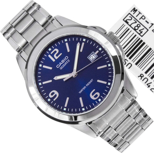 Orologio Da Polso Casio Mtp-1215a-2adf Analogico Uomo Acciaio Data Q Blu Moda/Uomo/Orologi/Orologi da polso Trade Shop italia - Napoli, Commerciovirtuoso.it
