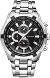 Orologio-Da-Polso-Curren-8023-Uomo-Analogico-Quarzo-Cinturino-In-Metallo-Design