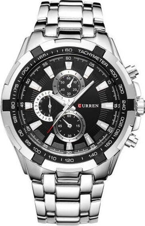 Orologio-Da-Polso-Curren-8023-Uomo-Analogico-Quarzo-Cinturino-In-Metallo-Design