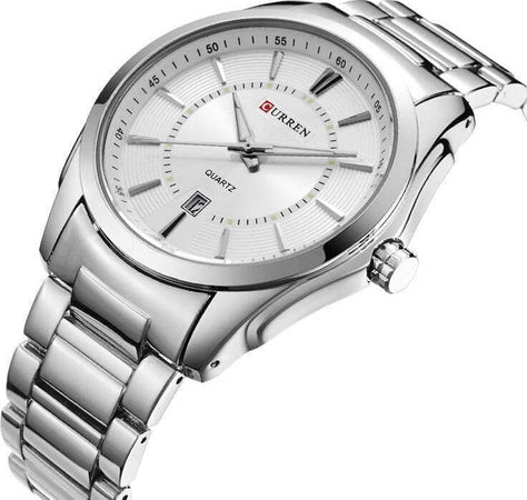 Orologio Da Polso Curren 8072 Uomo Analogico Quarzo Moderno Acciaio Data Moda/Uomo/Orologi/Orologi da polso Trade Shop italia - Napoli, Commerciovirtuoso.it