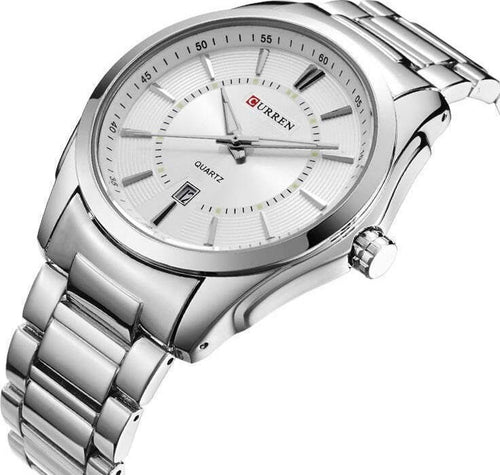 Orologio Da Polso Curren 8072 Uomo Analogico Quarzo Moderno Acciaio Data Moda/Uomo/Orologi/Orologi da polso Trade Shop italia - Napoli, Commerciovirtuoso.it
