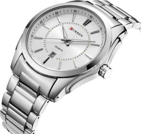 Orologio Da Polso Curren 8072 Uomo Analogico Quarzo Moderno Acciaio Data Moda/Uomo/Orologi/Orologi da polso Trade Shop italia - Napoli, Commerciovirtuoso.it