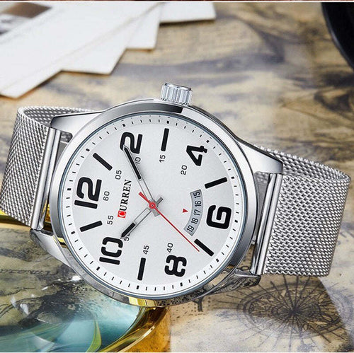 Orologio Da Polso Curren 8236 Uomo Analogico Quarzo Military Data Silver Bia Moda/Uomo/Orologi/Orologi da polso Trade Shop italia - Napoli, Commerciovirtuoso.it
