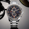 Orologio-Da-Polso-Curren-8274-Uomo-Analogico-Quarzo-Military-Sport-Silver