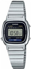 Orologio Da Polso Donna Casio La670wea-1ef Display Digitale Cinturino in Acciaio Inox