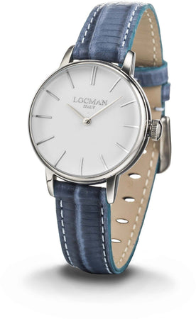 Locman 1960 lady  orologio donna solo tempo celeste