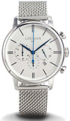 Locman 1960 orologio uomo cronografo classico acciaio