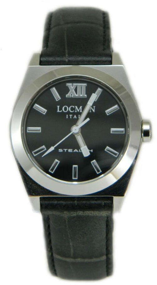 Locman  orologio donna solo tempo Stealth Lady nero silver