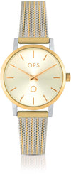 Orologio Da Polso Donna Opsobjects Opspw-879-3450 Water Resistant