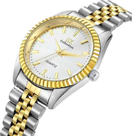 Orologio Da Polso Ik Collection Silver Dorato Analogico Quarzo Quadrante Silver Abbigliamento e Accessori > Orologi e gioielli > Orologi Uomo Trade Shop italia - Napoli, Commerciovirtuoso.it