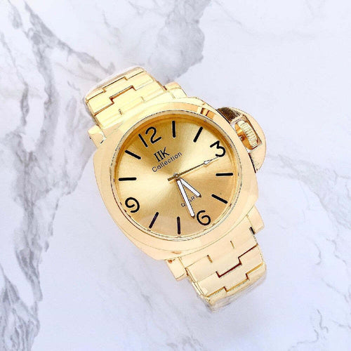 Orologio Da Polso Ik Collection Uomo Analogico Al Quarzo Grande Oro Fondo Oro Moda/Uomo/Orologi/Orologi da polso Trade Shop italia - Napoli, Commerciovirtuoso.it