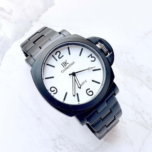 Orologio Da Polso Ik Collection Uomo Analogico Quarzo Grande Nero Fondo Bianco Moda/Uomo/Orologi/Orologi da polso Trade Shop italia - Napoli, Commerciovirtuoso.it