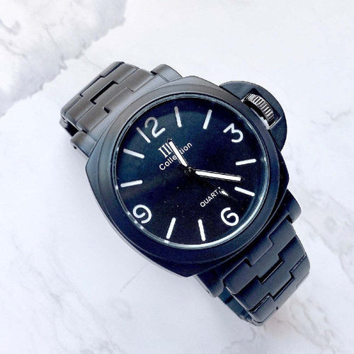 Orologio Da Polso Ik Collection Uomo Analogico Quarzo Grande Nero Fondo Nero Moda/Uomo/Orologi/Orologi da polso Trade Shop italia - Napoli, Commerciovirtuoso.it