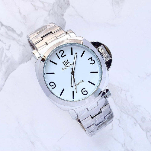 Orologio Da Polso Ik Collection Uomo Analogico Quarzo Grande Silver Fondo Bianco Moda/Uomo/Orologi/Orologi da polso Trade Shop italia - Napoli, Commerciovirtuoso.it