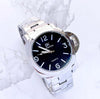 Orologio-Da-Polso-Ik-Collection-Uomo-Quarzo-Grande-Analogico-Silver-Fondo-Nero