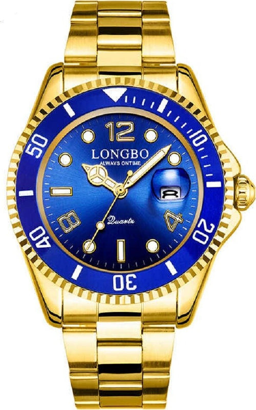 Orologio Da Polso Longbo 80430g Uomo Quarzo Impermeabile Data Elegante Dorato Blu Abbigliamento e Accessori > Orologi e gioielli > Orologi Uomo Trade Shop italia - Napoli, Commerciovirtuoso.it