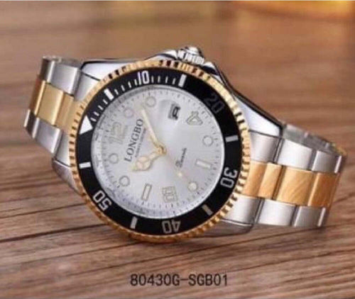 Orologio Da Polso Longbo 80430g Uomo Quarzo Impermeabile Data Silver Dorato Nero Abbigliamento e Accessori > Orologi e gioielli > Orologi Uomo Trade Shop italia - Napoli, Commerciovirtuoso.it
