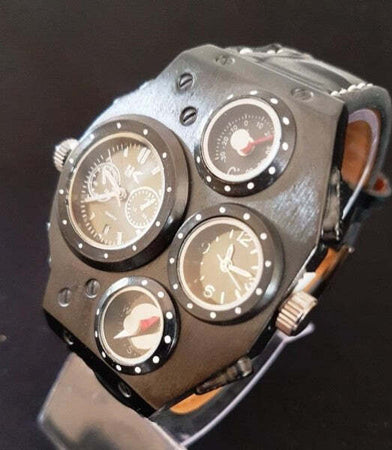 Orologio Da Polso Nero Uomo Analogico Quarzo Moderno Fashion Alla Moda Moda/Uomo/Orologi/Orologi da polso Trade Shop italia - Napoli, Commerciovirtuoso.it
