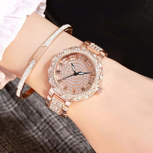 Orologio Da Polso Per Donna Analogico Casual Moda Fashion Brillantini Rosato Abbigliamento e Accessori > Orologi e gioielli > Orologi Donna Trade Shop italia - Napoli, Commerciovirtuoso.it