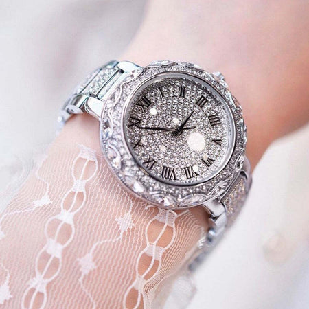 Orologio Da Polso Per Donna Casual Analogico Moda Fashion Brillantini Silver Abbigliamento e Accessori > Orologi e gioielli > Orologi Donna Trade Shop italia - Napoli, Commerciovirtuoso.it