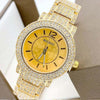 Orologio-Da-Polso-Sousou-6422-Quarzo-Moda-Fashion-Brillantini-Dorato-Fondo-Oro