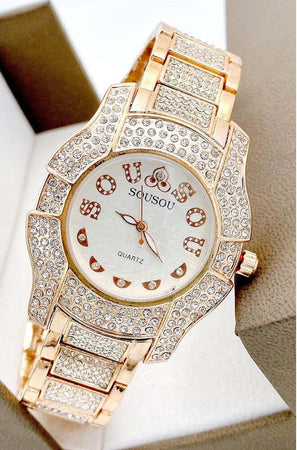 Orologio Da Polso Sousou S6011 Quarzo Moda Brillantini Acciaio Rosa Fondo Silver Abbigliamento e Accessori > Orologi e gioielli > Orologi Donna Trade Shop italia - Napoli, Commerciovirtuoso.it