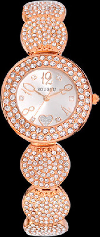 Orologio Da Polso Sousou S6097 Donna Cuore Brillantini Movimento Quarzo Oro Rosa Abbigliamento e Accessori > Orologi e gioielli > Orologi Donna Trade Shop italia - Napoli, Commerciovirtuoso.it