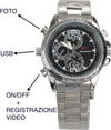 OROLOGIO DA POLSO SPIA MINI MICRO TELECAMERA VIDEO CAMERA SPY AUDIO FOTO 4 GB Fai da te/Sicurezza e protezione/Sistemi di sicurezza domestica/Kit video per la sicurezza domestica/Videocamere di sorveglianza/Microcamere spia Trade Shop italia - Napoli, Commerciovirtuoso.it