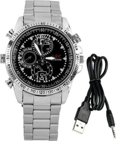 OROLOGIO DA POLSO SPIA MINI MICRO TELECAMERA VIDEO CAMERA SPY AUDIO FOTO 4 GB Fai da te/Sicurezza e protezione/Sistemi di sicurezza domestica/Kit video per la sicurezza domestica/Videocamere di sorveglianza/Microcamere spia Trade Shop italia - Napoli, Commerciovirtuoso.it