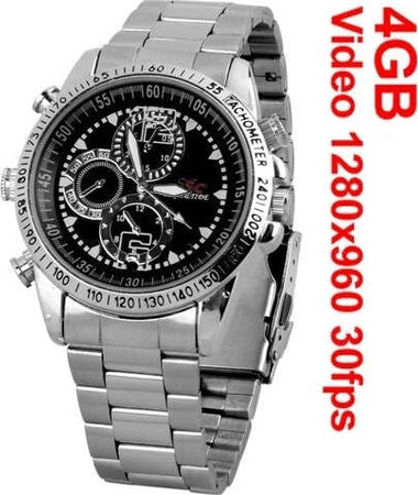 OROLOGIO DA POLSO SPIA MINI MICRO TELECAMERA VIDEO CAMERA SPY AUDIO FOTO 4 GB Fai da te/Sicurezza e protezione/Sistemi di sicurezza domestica/Kit video per la sicurezza domestica/Videocamere di sorveglianza/Microcamere spia Trade Shop italia - Napoli, Commerciovirtuoso.it