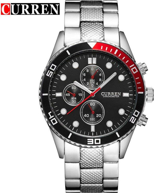 OLEVS Oro Orologio Uomo Analogico Elegante Con Data Acciaio