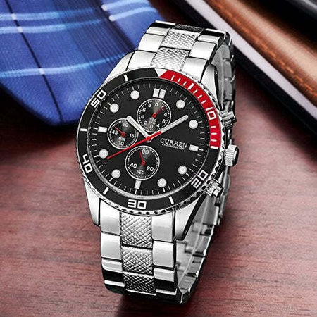 OROLOGIO DA POLSO UOMO AL QUARZO CON DATA QUADRANTE NERO CURREN 8028 ANALOGICO Moda/Uomo/Orologi/Orologi da polso Trade Shop italia - Napoli, Commerciovirtuoso.it