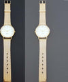 Orologio-Da-Polso-Uomo-Analogico-Quarzo-Moderno-Fashion-Casual-Colore-Oro