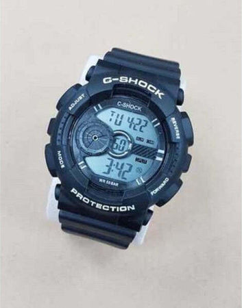 Orologio-Da-Polso-Uomo-C-shock-Digitale-Sveglia-Data-Subacqueo-Sport-Nero-Bianco