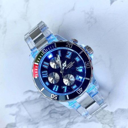 Orologio Da Polso Uomo Coss Analogico Quarzo Luminoso Silver Blu Quadrante Blu Moda/Uomo/Orologi/Orologi da polso Trade Shop italia - Napoli, Commerciovirtuoso.it