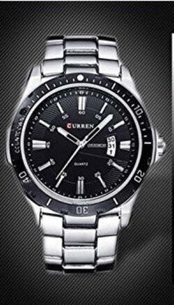 Orologio Da Polso Uomo Design Business Curren 8110g Analogico Quadrante Nero Moda/Uomo/Orologi/Orologi da polso Trade Shop italia - Napoli, Commerciovirtuoso.it