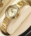 Orologio Da Polso Uomo Donna Longbo 80771 Quarzo Calendario Impermeabile Dorato Moda/Donna/Orologi/Orologi da polso Trade Shop italia - Napoli, Commerciovirtuoso.it
