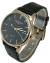 Locman 1960 orologio automatico solo tempo classico nero