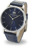 Locman 1960 orologio gran data classico blu
