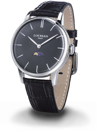 Locman 1960 orologio uomo fasi lunari classico