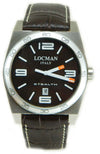 Locman orologio solo tempo Stealth marrone