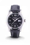 Locman  orologio uomo solo tempo Island pelle nero