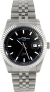Orologio Da Polso Uomo M&m Primo Emporio in Acciaio 1054an Orologio in Acciaio Inossidabile Con Quadrante Tondo Nero Resistente All'acqua 5 Atm Moda/Uomo/Orologi/Orologi da polso Milano Fashion Watch - Marcianise, Commerciovirtuoso.it