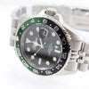 Orologio uomo Perseo GMT in acciaio quadrante nero W.R 100 MT
