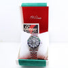 Orologio uomo Perseo GMT in acciaio quadrante nero W.R 100 MT