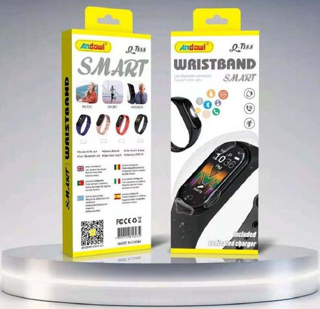 Orologio Da Polso Wristband Smart Q-t188 Smartwatch Funzioni Bluetooth Smartband Elettronica/Cellulari e accessori/Smartwatch Trade Shop italia - Napoli, Commerciovirtuoso.it