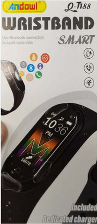 Orologio Da Polso Wristband Smart Q-t188 Smartwatch Funzioni Bluetooth Smartband Elettronica/Cellulari e accessori/Smartwatch Trade Shop italia - Napoli, Commerciovirtuoso.it