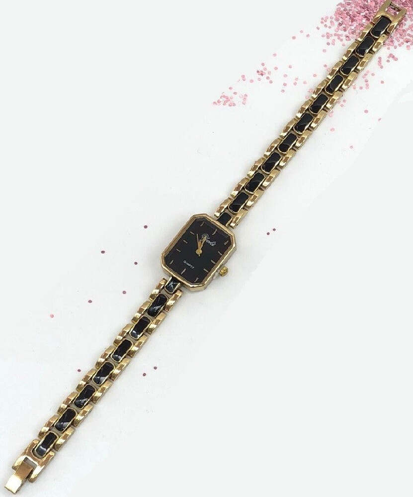 Orologio Da Polso Yaki Donna Analogico Quarzo Acciaio Moda Dorato