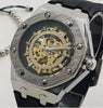 Orologio Da Polso Zcc 4407 Uomo Automatico Elegante Casual Silver Nero Moda/Uomo/Orologi/Orologi da polso Trade Shop italia - Napoli, Commerciovirtuoso.it